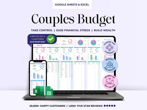 Couples Budget Spreadsheet