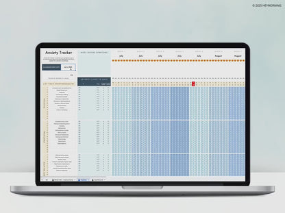 Anxiety Tracker Google Sheets