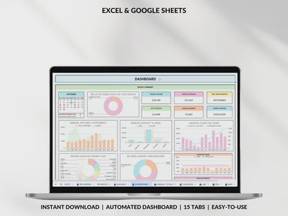 Ultimate Paycheck Budget Spreadsheet