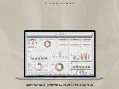 Ultimate Annual & Monthly Budget Spreadsheet